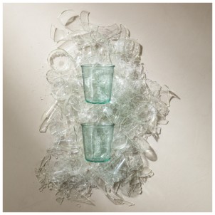 Eva Solo Bicchieri Recycled 4pz 25cl 100% Vetro Riciclato