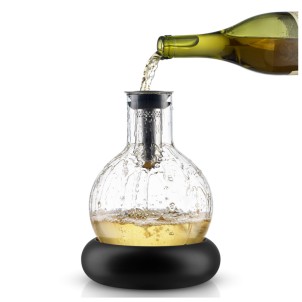 Eva Solo Decanter Vino Freddo 75cl Wine Cooler Vetro Soffiato a Bocca