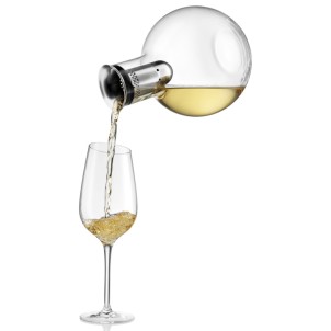 Eva Solo Decanter Vino Freddo 75cl Wine Cooler Vetro Soffiato a Bocca