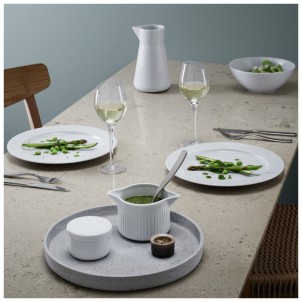 Eva Solo Calice da Vino Bianco Riesling 30cl Vetro Soffiato a Bocca Bordo Angolato