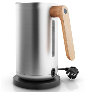 Eva Solo Bollitore Elettrico Nordic Kitchen 1.5L Acciaio Inossidabile Manico Rovere Oliato