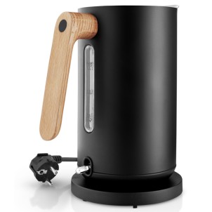Eva Solo Bollitore Elettrico Nordic Kitchen 1.5L Black Acciaio Inossidabile Manico Rovere Oliato