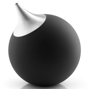 Eva Solo Dispenser Sapone Black Silicone Compatto Stabile Facile da Usare e Ricaricare