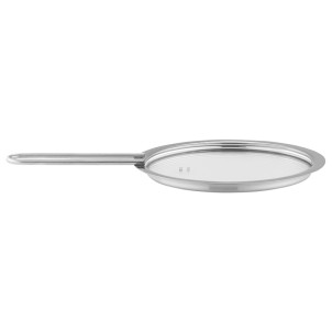 Eva Solo Coperchio 13cm Piatto Vetro Acciaio Inox Manico Lungo