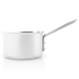 Eva Solo Casseruola 1,1L 13cm White Line Rivestimento Ceramico Funziona su Gas Elettrico Induzione