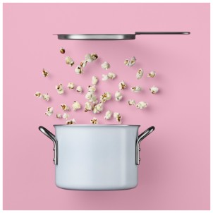 Eva Solo Pentola 3,8L 20cm White Line Rivestimento Ceramico Funziona su Gas Elettrico Induzione