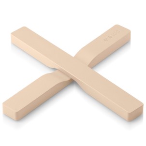 Eva Solo Sottopentola Magnetico Beige 2 Bacchette Silicone Incrociabili o Divise