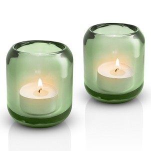 Eva Solo Acorn Portacandela 2pz Pino Verde