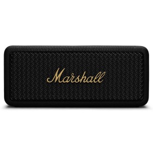 Marshall Emberton II Black and Brass Diffusore Amplificato Bluetooth Ricaricabile Autonomia30h IP67