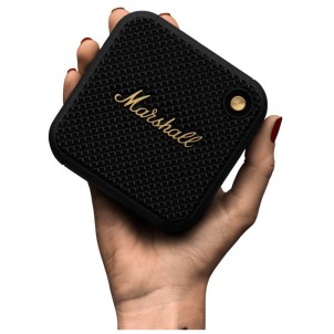 Marshall Willen Black and Brass Diffusore Amplificato Bluetooth Ricaricabile Autonomia15h IP67