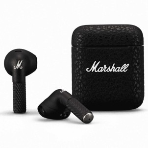Marshall Minor III True Wireless Black Auricolari Bluetooth Autonomia5h Custodia