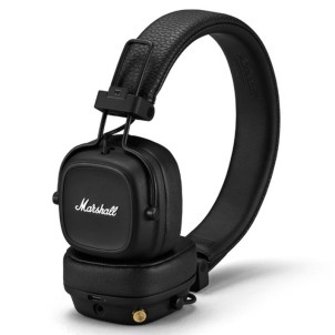 Marshall Major IV Bluetooth Black Cuffie OnEar Bluetooth o Cavo Jack 3,5mm Autonomia 80h