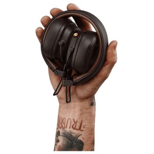 Marshall Major IV Bluetooth Brown Cuffie OnEar Bluetooth o Cavo Jack 3,5mm Autonomia 80h