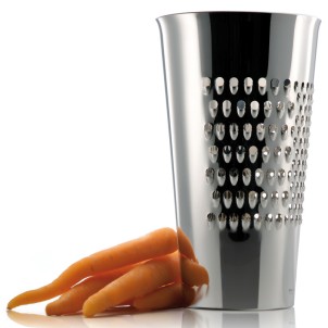 Eva Solo Grattugia Secchio Acciao Inox Tre diverse Superfici di Griglia