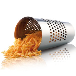 Eva Solo Grattugia Secchio Acciao Inox Tre diverse Superfici di Griglia