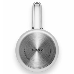 Eva Solo Casseruola 1,8L 16cm Steel Line Inox Riciclato 90% Funziona su Gas Elettrico Induzione