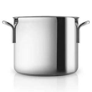 Eva Solo Pentola 4,8L 20cm Steel Line Inox Riciclato 90% Funziona su Gas Elettrico Induzione