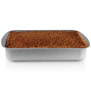 Eva Solo Teglia Forno con Griglia 30x22cm Metallo con Rivestimento Antiaderente Slip-Let