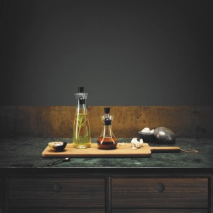 Eva Solo Caraffa Olio Aceto 50cl Vetro Borosilicato Beccuccio Antigoccia