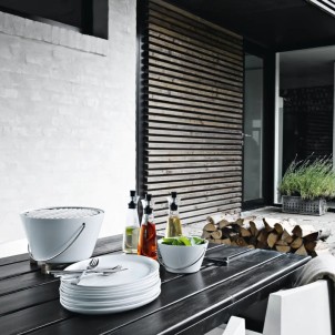 Eva Solo Caraffa Olio Aceto 50cl Vetro Borosilicato Beccuccio Antigoccia