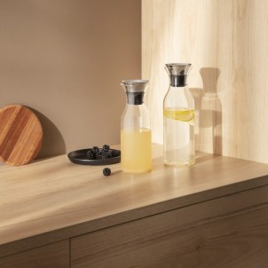 Eva Solo Caraffa Frigo 1L Vetro Borosilicato Beccuccio Antigoccia