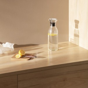 Eva Solo Caraffa Frigo 1L Vetro Borosilicato Beccuccio Antigoccia