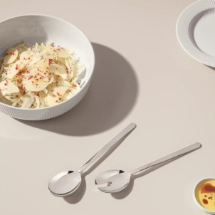 Eva Solo Set Insalata Legio Nova Inox Lucido Composto da Due Cucchiai