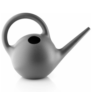 Annaffiatoio In Plastica Fasmov 4 Litri – Grigio Scuro, Beccuccio Lungo E Stretto, Manico Ergonomico, Per Piante Da Interno E Esterno