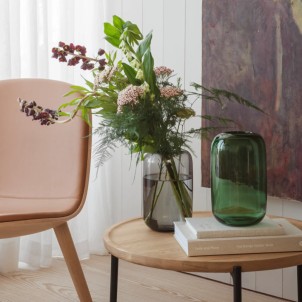 Eva Solo Acorn Vaso H22cm Stone Vetro Colorato Soffiato a Bocca