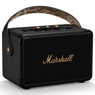 Marshall Kilburn II Black and Brass Diffusore Amplificato Bluetooth Ricaricabile Autonomia20h IPX2