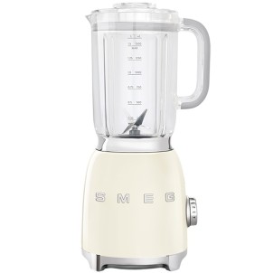 Smeg BLF01CREU Panna Lucido 50's Style Frullatore 800W 1,5 Lt Tritaghiaccio Smoothie Pulse