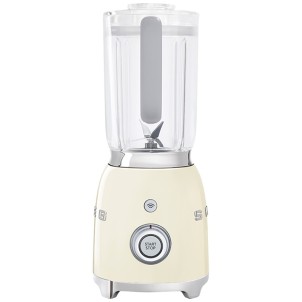 Smeg BLF01CREU Panna Lucido 50's Style Frullatore 800W 1,5 Lt Tritaghiaccio Smoothie Pulse