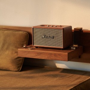 Marshall Acton III Brown Diffusore Amplificato Bluetooth 5.2 Aux Dynamic Loudness Corrente