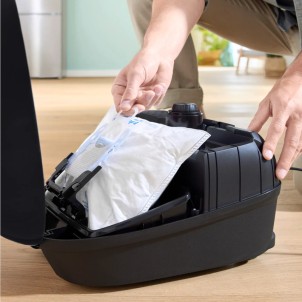 Bosch BGB38BA1 Nero Aspirapolvere Traino con Sacco 600W Filtro Hygienic