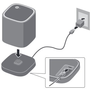 Yamaha CC-T1A Black Base di Ricarica per WS-B1A e WS-X1A