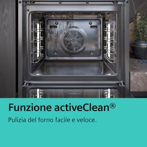 Siemens HB579GBS0 Inox Forno Incasso Multifunzione 40 autoCook 13 programmi Pulizia Pirolitica