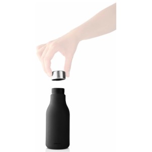 Eva Solo Squeeze Dispenser Sapone Black 0,2L Silicone Valvola per Dosaggio Detersivo Piatti
