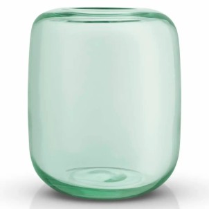 Eva Solo Acorn Vaso H16,5cm Mint Green Vetro Colorato Soffiato a Bocca