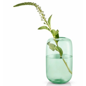Eva Solo Acorn Vaso H22cm Mint Green Vetro Colorato Soffiato a Bocca