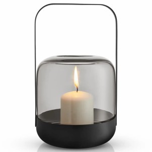 Eva Solo Acorn Lanterna Stone Acciao e Vetro Colorato Soffiato a Bocca