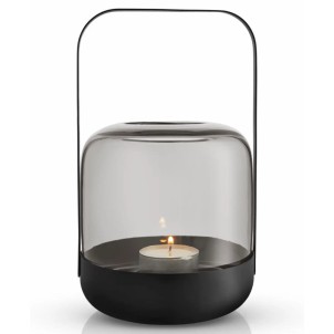 Eva Solo Acorn Lanterna Stone Acciao e Vetro Colorato Soffiato a Bocca