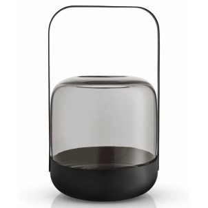 Eva Solo Acorn Lanterna Stone Acciao e Vetro Colorato Soffiato a Bocca