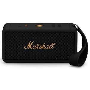 Marshall Middleton Black and Brass Diffusore Amplificato Bluetooth Ricaricabile Autonomia20h IP67