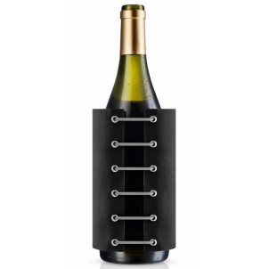 Eva Solo StayCool Wine Cooler Nero Fascia Refrigerante per Vino Cinghie Laterali Elastiche