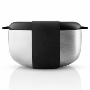 Eva Solo PortaPranzo ToGo Acciaio Nero Ciotola Isolata per Cibi Freddi 0,75l Diametro 15cm