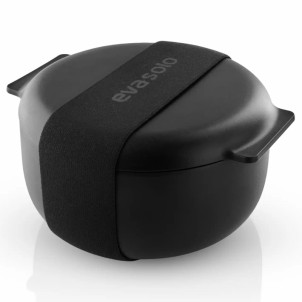 Eva Solo PortaPranzo ToGo Nero Ciotola Isolata per Cibi Freddi 0,75l Diametro 15cm