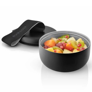 Eva Solo PortaPranzo ToGo Nero Ciotola Isolata per Cibi Freddi 0,75l Diametro 15cm