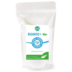 EKO Detersivo Sbiancante per Bucato Bianco + Bio 450gr Polvere Lavatrice Ammollo