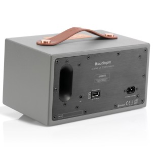 Audio Pro T3+ Grey Diffusore Amplificato Bluetooth Aux Ricaricabile Autonomia Volume Max 12h Med 30h
