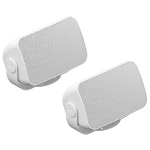 Sonos Outdoor by Sonance White Coppia Altoparlanti da Esterno Resistenti alle Intemperie